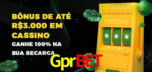 Gprbet melhor bônus de depósito
